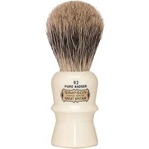 Simpson Shaving Brushes Beaufort B2 Pure by Pasteur Pharmacy