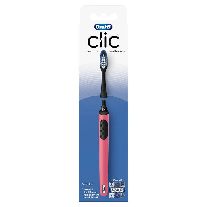 Oral B Clic Toothbrush Handle With Replaceable Brush Head - 1ct by Pasteur Pharmacy