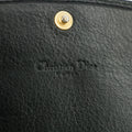 Christian Dior Black Leather Long Wallet #5175 by Bolt Boutique