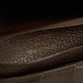 Hermes Brown Leather Long Wallet #5179 by Bolt Boutique