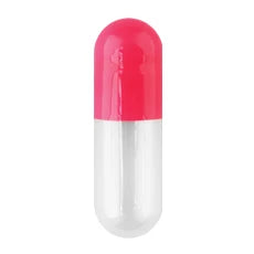 CONI-SNAP Empty Capsules, Size 1 (Pink Opaque/Clear), 5000 Count by Pasteur Pharmacy