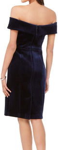 Vince Camuto Womens Strapless Velvet Dress by Vanessa Jane