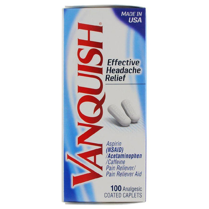 Vanquish Headache Relief Caplets by Pasteur Pharmacy
