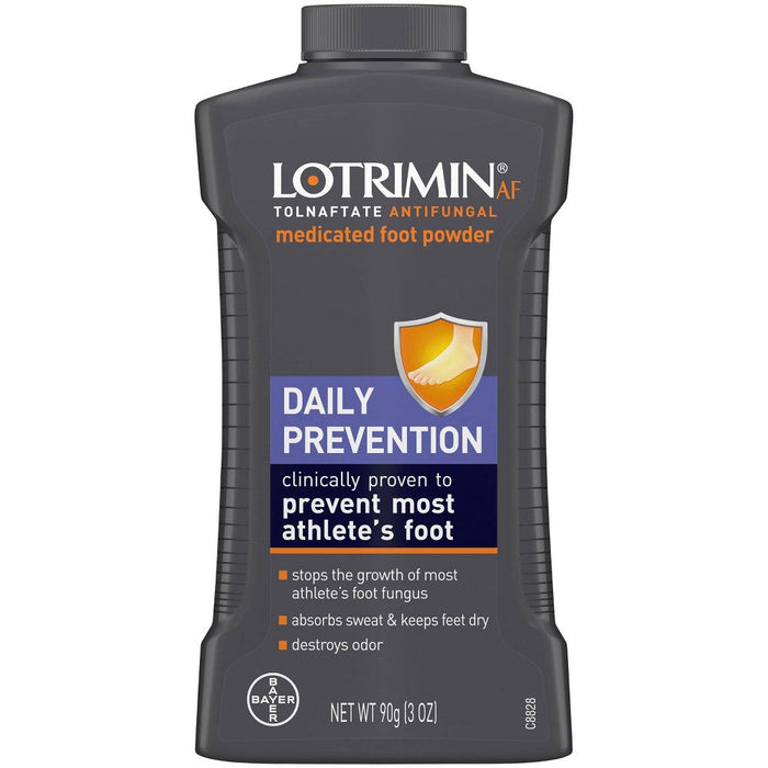 Lotrimin Antifungal Powder Athlete's Foot Daily Prevention - 3oz by Pasteur Pharmacy