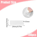 Ring Size Adjuster 100-Pack – Invisible Clear Silicone Spacers for Oura Ring Gen 4/3, Samsung Galaxy Ring & Smart Rings