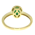 .94ct Emerald Diamond Ring 14KT Yellow Gold by Bids.com