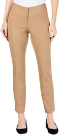 Alfani Womens Slim Straight Leg Tummy Control Dress Pants by Vanessa Jane