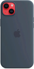 Silicone Case with MagSafe for iPhone 14 Plus Storm Blue by Merch Section