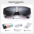 Sunglasses Womens, Aviator Sunglasses for Women Men, Retro 70s Shades