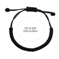6 Pieces Handmade Knots Red Black Evil Eye Bracelets for Protection and Good Luc