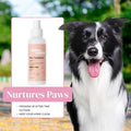 Dog Paw Cleaner Spray 5.1oz Alcohol Free Rosewater Aloe Copaiba Lemongrass USA by Deal US