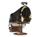 BM BARBER MOOD Professional Barber Cape Adjustable Neck Closure Gold Chain XL by Deal US