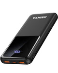 Bank Portable Charger 10000Mah Pd 22.5W Battery Pack, Led Display & Usb-C In/Out