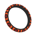 Overlook Hotel Carpet Steering Wheel Cover Universal 15 inch Black by Deal US