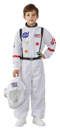 KIMI HOUSE Kids Astronaut Costume Space Suit Boys Girls White Size 7-9Y by Deal US