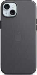 FineWoven Case with MagSafe for iPhone 15 Plus 6.7" Black by Merch Section