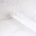 Boeoanay Marble Vinyl Wallpaper Grey White 15.8x118in Self Adhesive PVC by Deal US