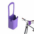 Foldable Silicone Cup Holder Dual-Open Design fits Most Bottles&Cups.Leak-Proof,