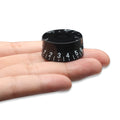 SAPHUE 4PCS Speed Control Knobs Electric Guitar Tone Volume Black by Deal US