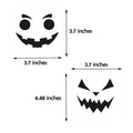 Calidum Halloween Pumpkin Decorating Stickers 18 Sheets Black Kids Craft by Deal US