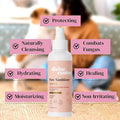 Dog Paw Cleaner Spray 5.1oz Alcohol Free Rosewater Aloe Copaiba Lemongrass USA by Deal US