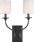 Progress Lighting P710019-031 Bonita Wall Brackets, Black by Vanessa Jane