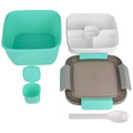 51oz Salad Bowl with Removable 3-Compartment Bento-Style Tray by DailySale