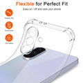 Merchsection Shockproof Clear TPU Soft Case for Samsung Galaxy A56 A36 A26 by Merchsection