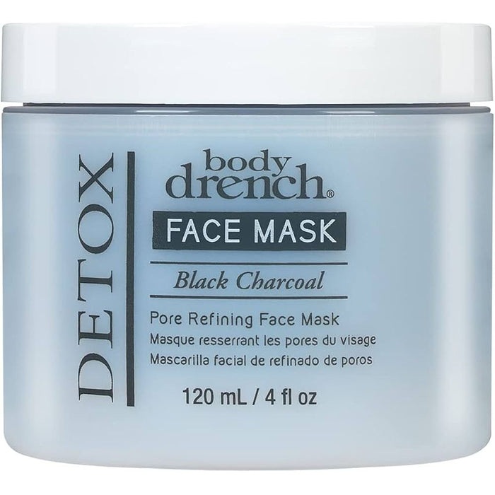Body Drench Purify Black Charcoal Rejuvenating Face Mask, 4 Oz by Pasteur Pharmacy