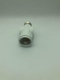 Figame E26/E27 3 Prong Light Bulb Socket Adapter Polarized White 2 Pack by Deal US