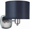 Hampton Bay Murray Collection 1-Light Brushed Nickel Wall Sconce by Vanessa Jane