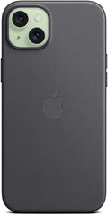 FineWoven Case with MagSafe for iPhone 15 Plus 6.7" Black by Merch Section