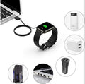LKHSYAN Universal Smart Watch Charger USB 4 Pin Magnetic Cable White-4pin by Deal US