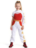 FENFATUO Kids Zombie Girls Halloween Costume 3PCS Mesh Top Pants Coat Size 7-8 by Deal US