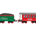 52-Piece Set: Santa's Choo Choo Electric Train with Working Light and Sound by DailySale