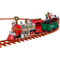 52-Piece Set: Santa's Choo Choo Electric Train with Working Light and Sound by DailySale