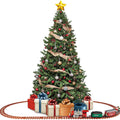 52-Piece Set: Santa's Choo Choo Electric Train with Working Light and Sound by DailySale