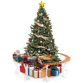 52-Piece Set: Santa's Choo Choo Electric Train with Working Light and Sound by DailySale