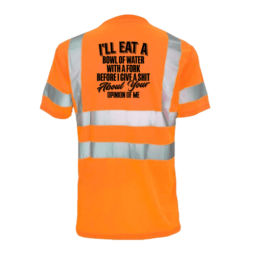 Opinion of me - Reflective Safety T-Shirt by Armed American Supply