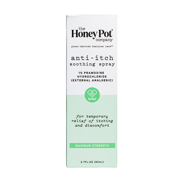 The Honey Pot Anti-Itch Spray – 1% Pramoxine - 2.7 Fl Oz by Pasteur Pharmacy