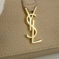 Yves Saint Laurent Beige Origami Compact Wallet #5203 by Bolt Boutique