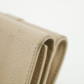 Yves Saint Laurent Beige Origami Compact Wallet #5203 by Bolt Boutique