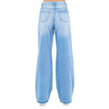 Wide Leg Released Hem Jeans by The House of Stylez