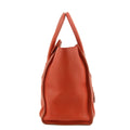 Celine Leather Red Luggage Micro Tote #5235 by Bolt Boutique