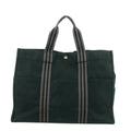Hermes Fourre Toout Canvas Black Tote #5236 by Bolt Boutique