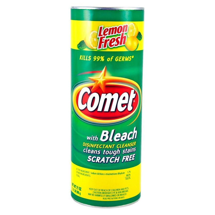 Comet With Bleach Lemon Fresh Powder Cleanser 21 Oz by Pasteur Pharmacy