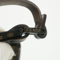 Fendi Canvas Brown Pochette Crossbody Bag #5256 by Bolt Boutique