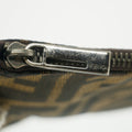 Fendi Canvas Brown Pochette Crossbody Bag #5256 by Bolt Boutique