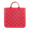Gucci GG Monogram Rubber Pink Tote  #5273