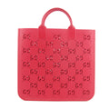 Gucci GG Monogram Rubber Pink Tote #5273 by Bolt Boutique